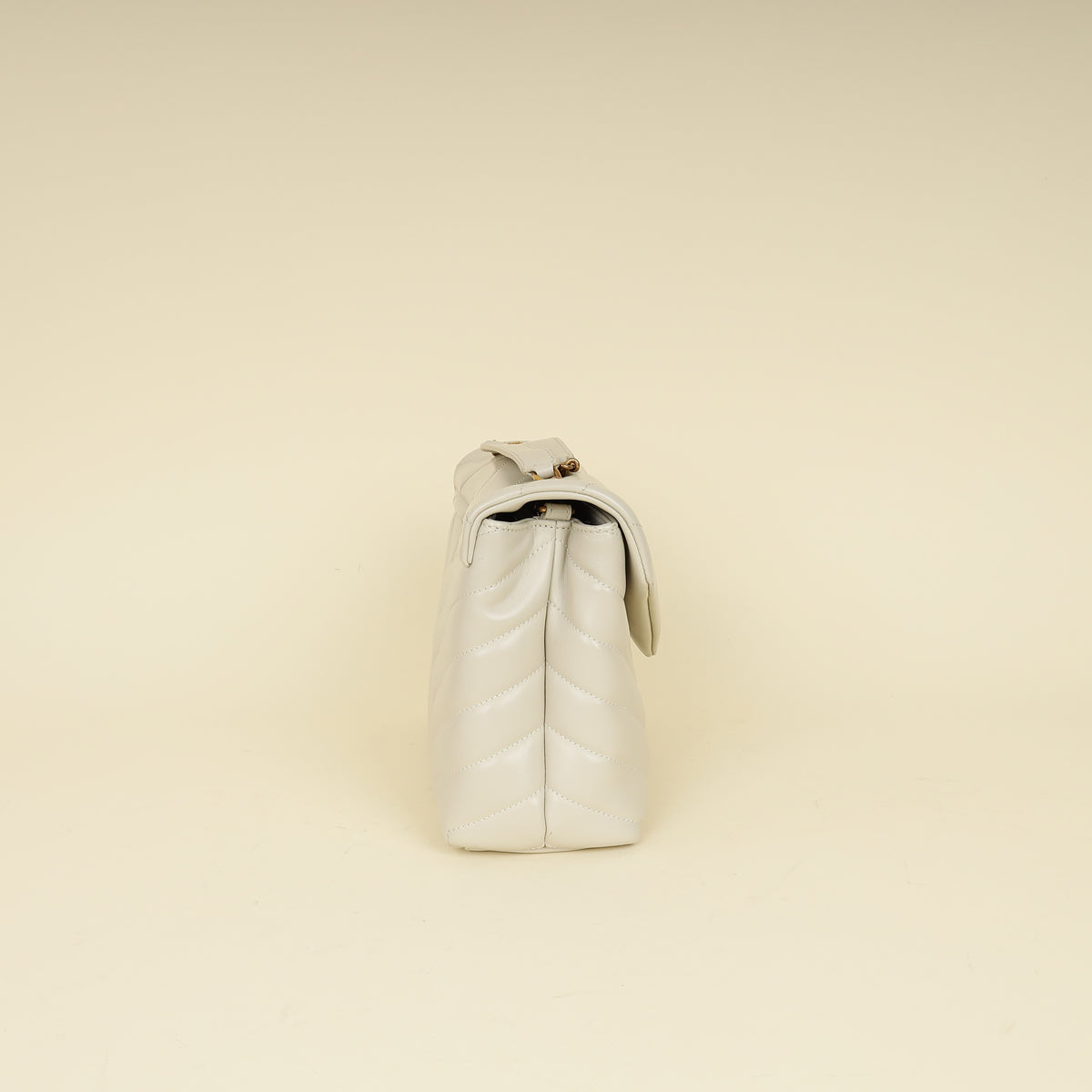 YSL Blanc Vintage Loulou Small Shoulder Bag-YSL-THE CLOSET