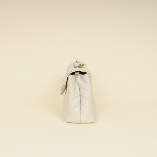 YSL Blanc Vintage Loulou Small Shoulder Bag-YSL-THE CLOSET