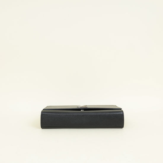 YSL Black Kate Chain Medium Shoulder Bag