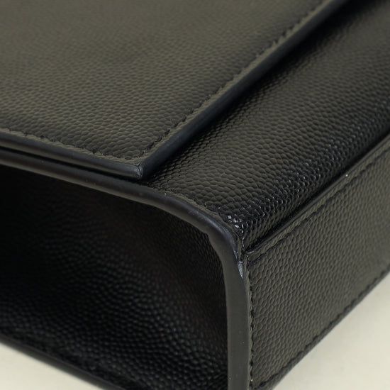 YSL Black Kate Chain Medium Shoulder Bag