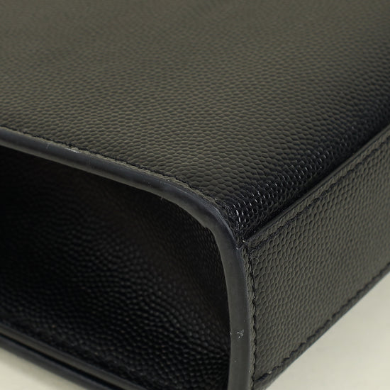 YSL Black Kate Chain Medium Shoulder Bag