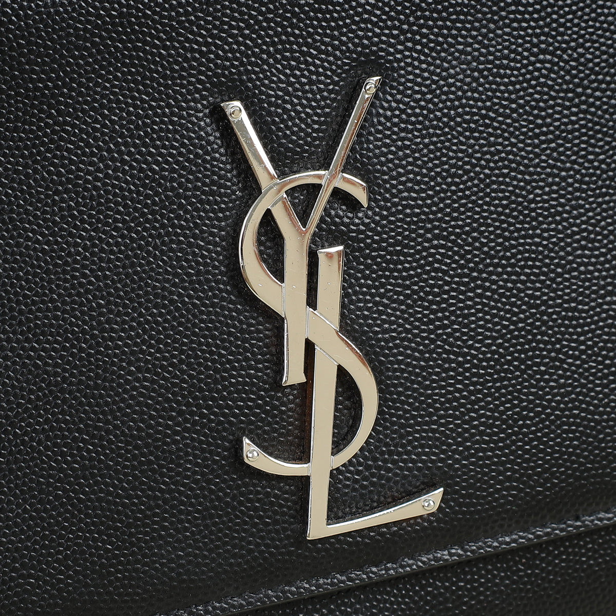 YSL Black Kate Chain Medium Shoulder Bag