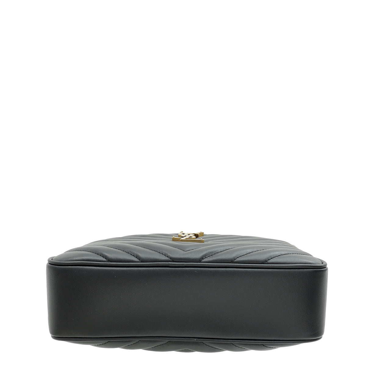 YSL Black Monogram Quilted Lou Camera Bag