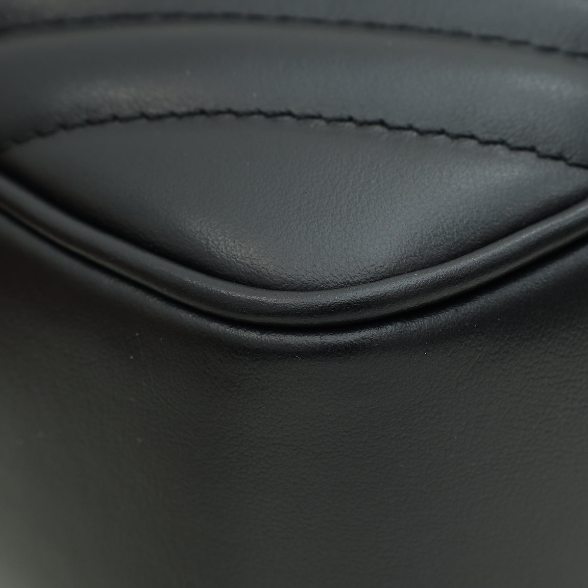 YSL Black Monogram Quilted Lou Camera Bag