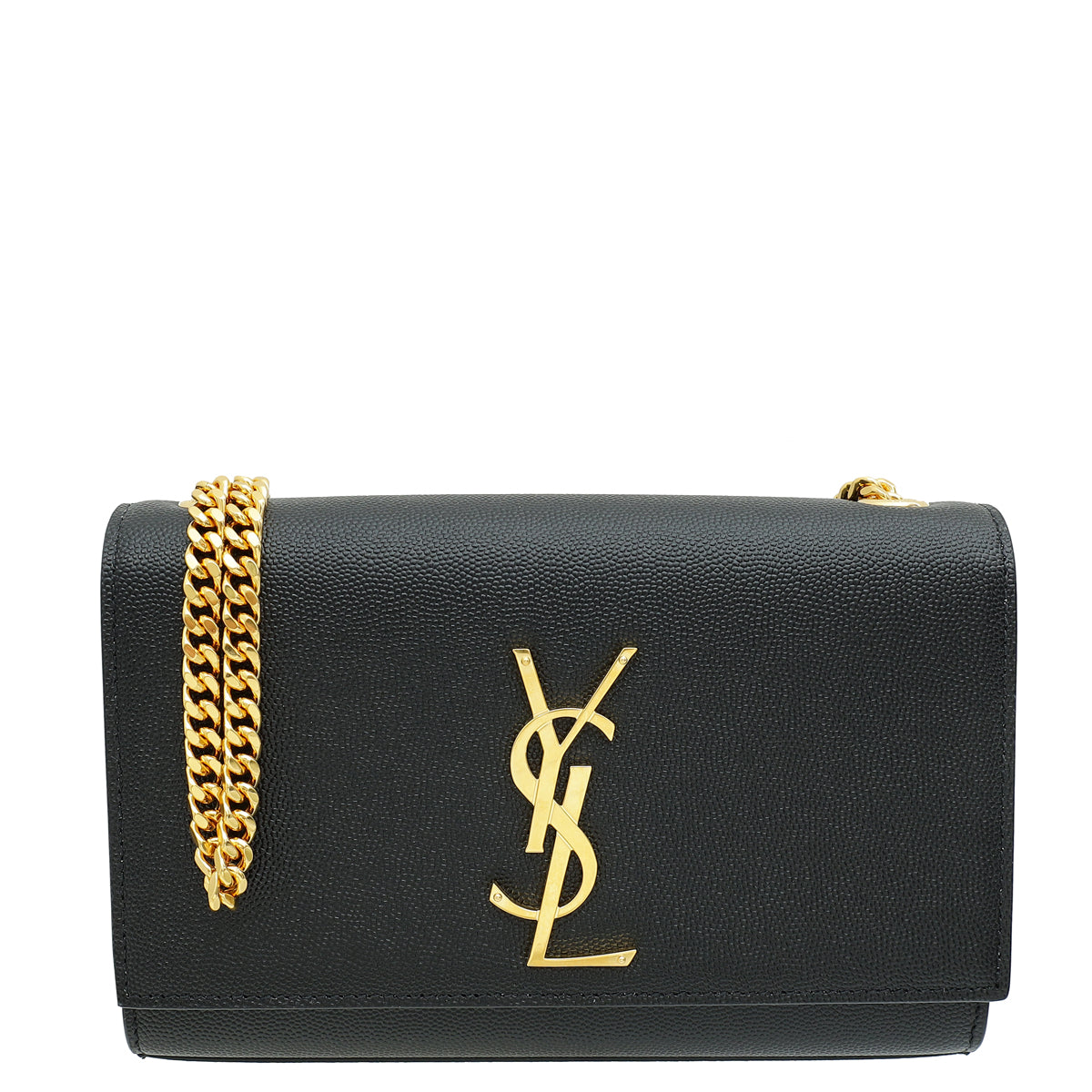 YSL Black Monogram Kate Small Shoulder Bag-YSL-THE CLOSET