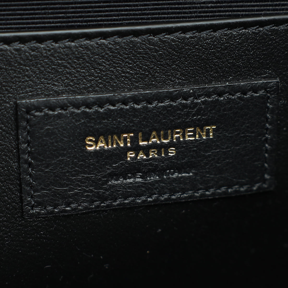 YSL Black Mix Quilted Envelope Medium Shoulder Bag-YSL-THE CLOSET