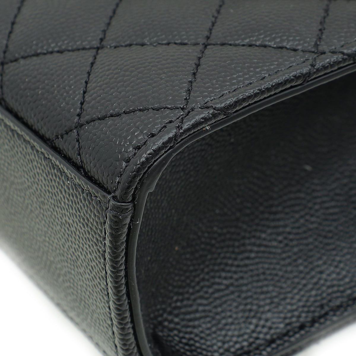 YSL Black Mix Quilted Envelope Medium Shoulder Bag-YSL-THE CLOSET