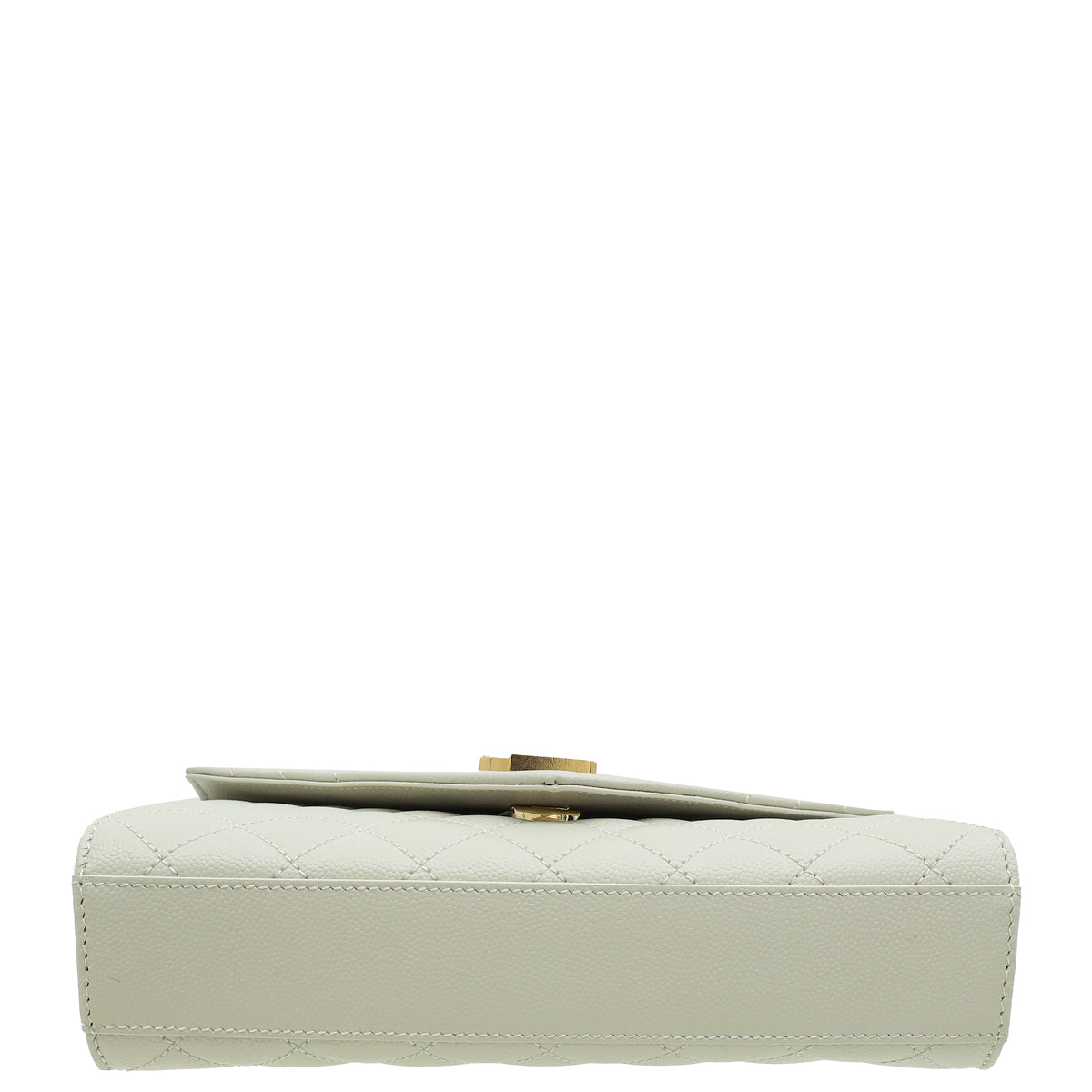 YSL Blanc Vintage Mix Quilted Envelope Small Shoulder Bag-YSL-THE CLOSET