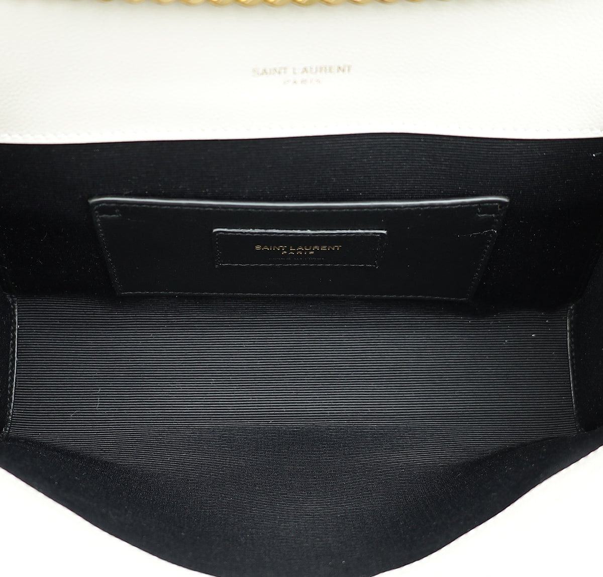 YSL Blanc Vintage Mix Quilted Envelope Small Shoulder Bag-YSL-THE CLOSET