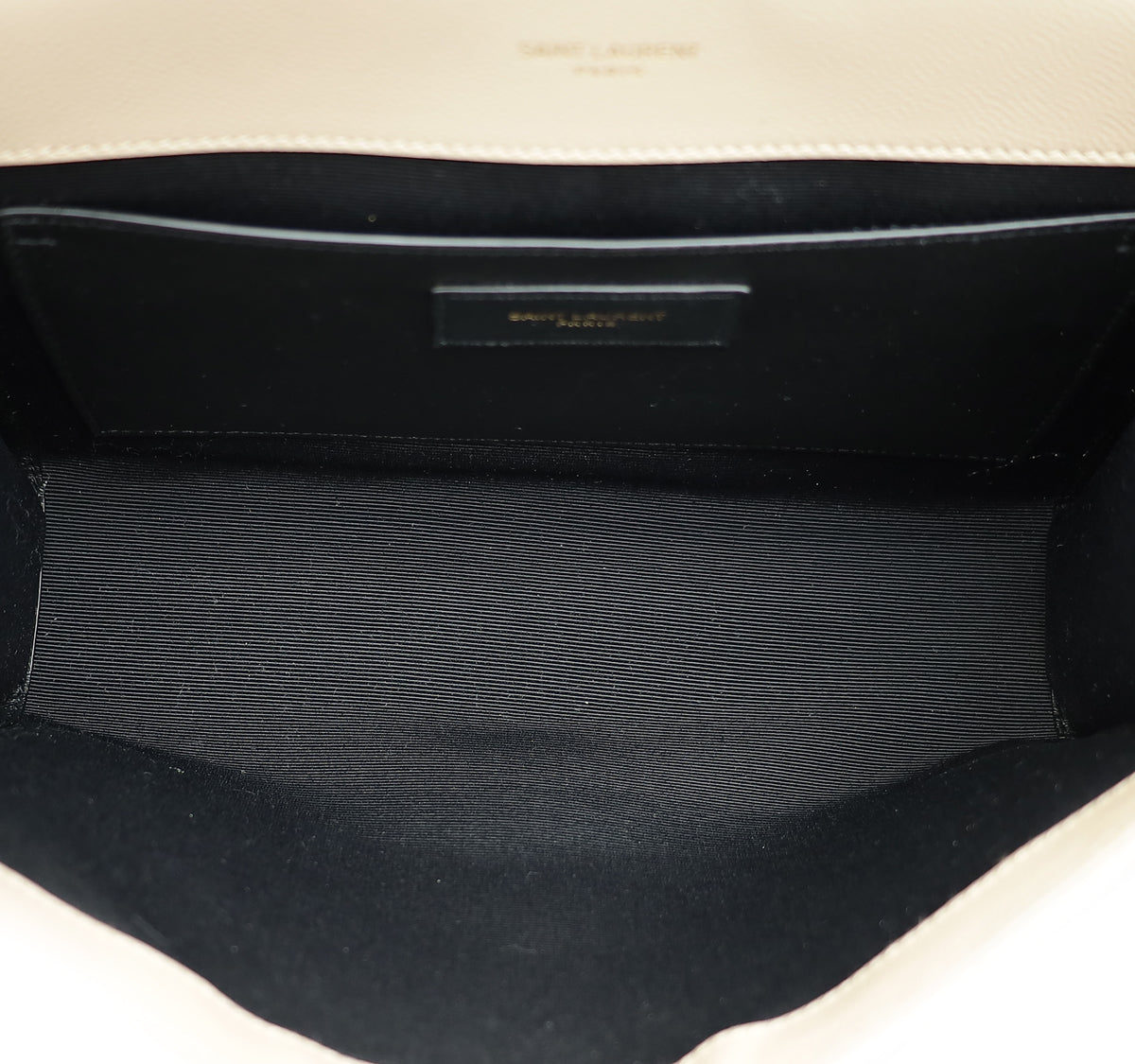 YSL Beige Mix Quilted Envelope Medium Shoulder Bag-YSL-THE CLOSET