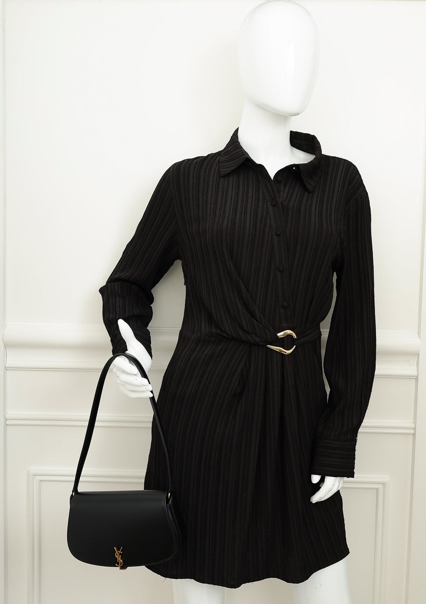 YSL Black Voltaire Mini Shoulder Bag-YSL-THE CLOSET