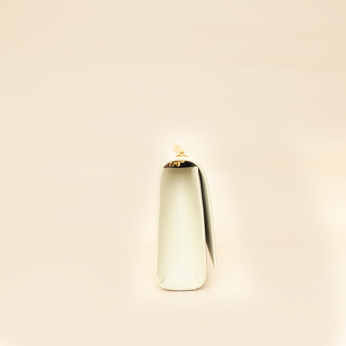 YSL Blanc Vintage Monogram Kate Medium Shoulder Bag-YSL-THE CLOSET