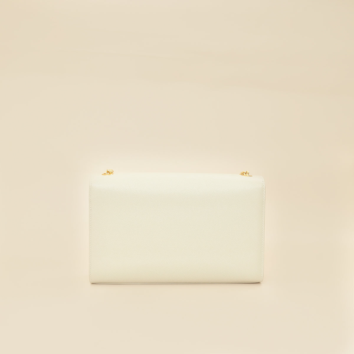 YSL Blanc Vintage Monogram Kate Medium Shoulder Bag-YSL-THE CLOSET