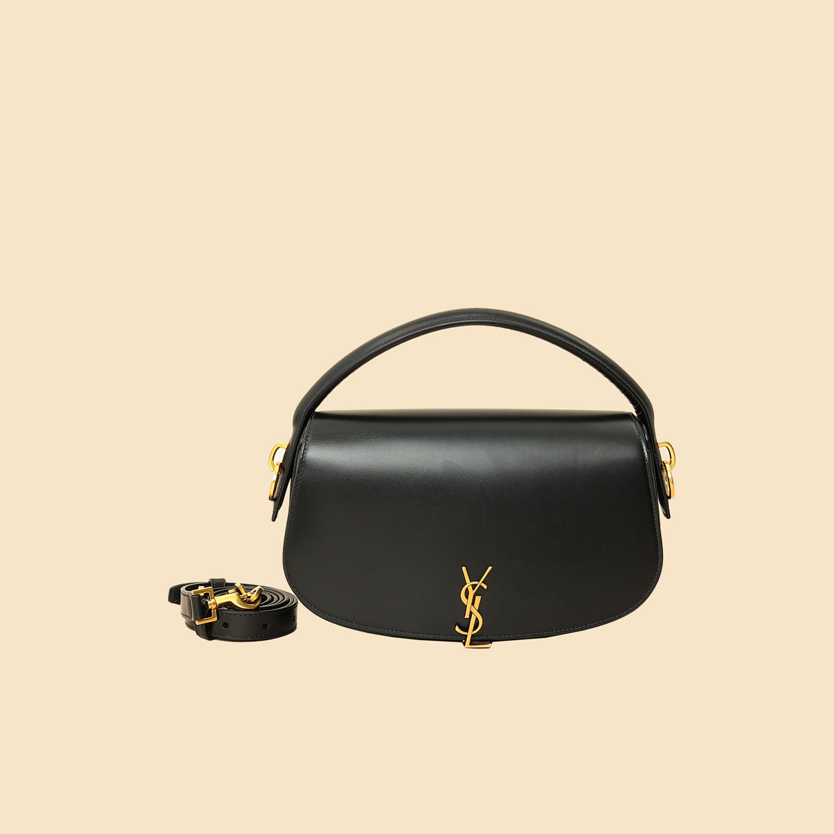 YSL Black Voltaire in Box Shoulder Bag-YSL-THE CLOSET
