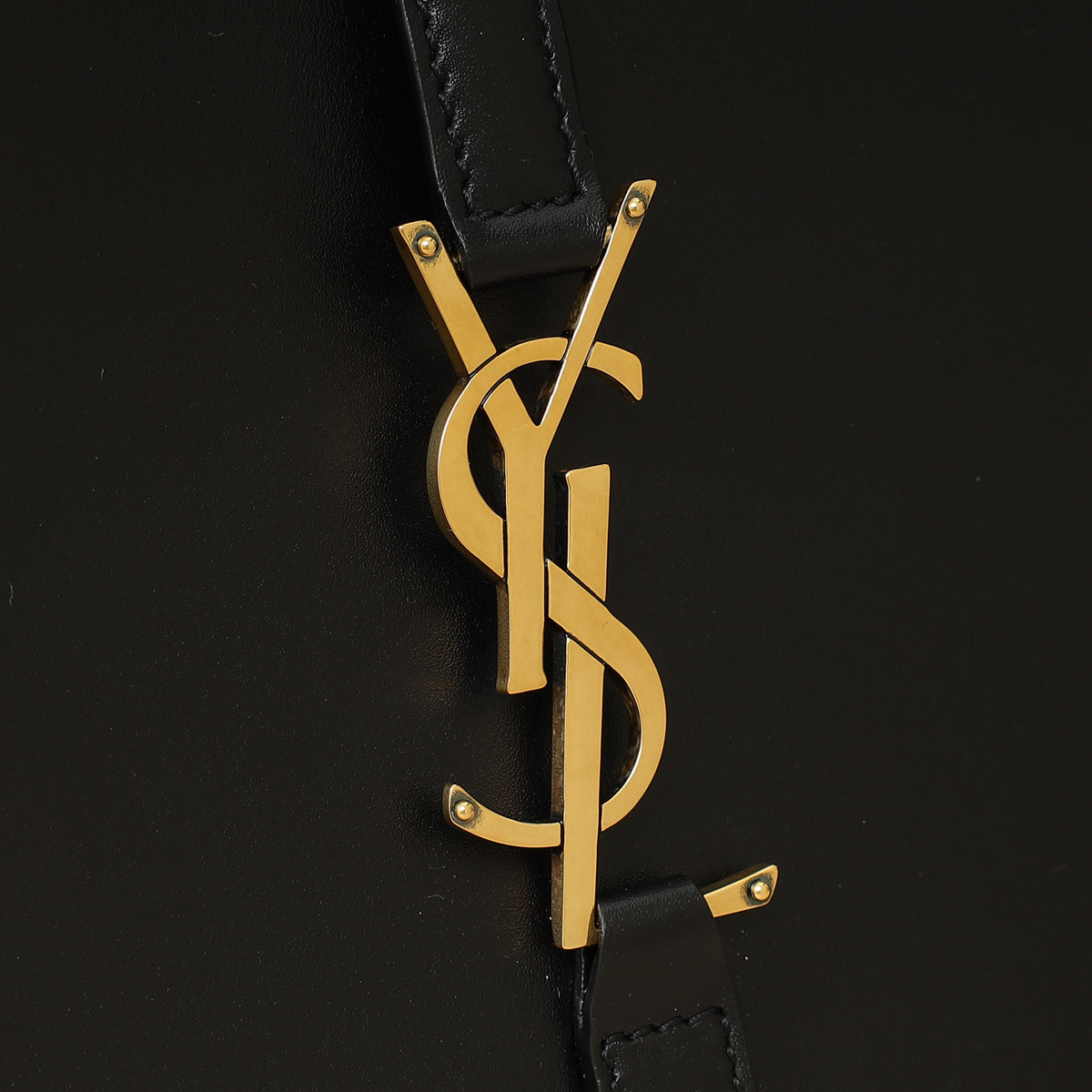 YSL Black LE 5 À 7 Smooth Hobo Bag-YSL-THE CLOSET