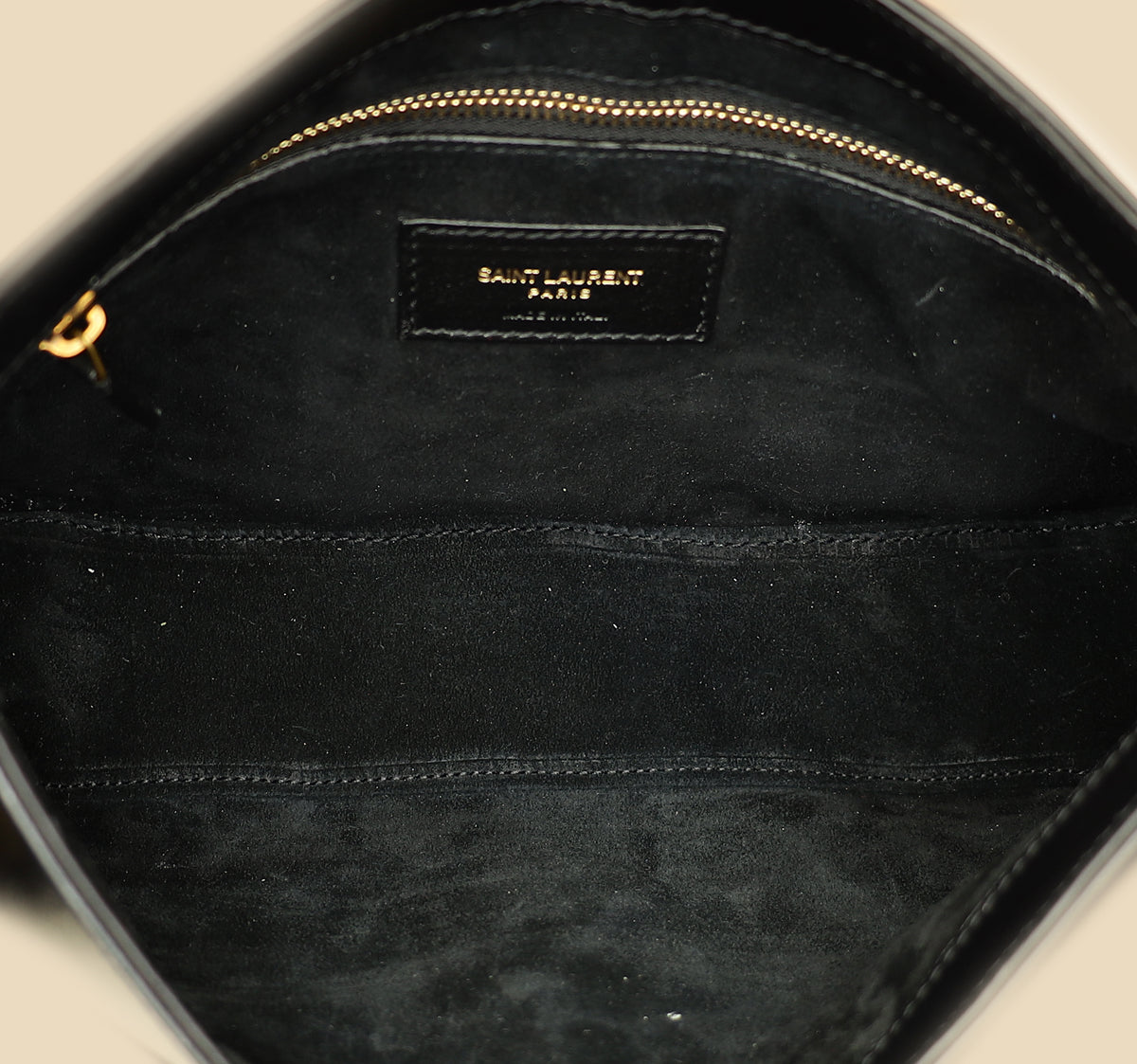 YSL Black LE 5 À 7 Smooth Hobo Bag-YSL-THE CLOSET