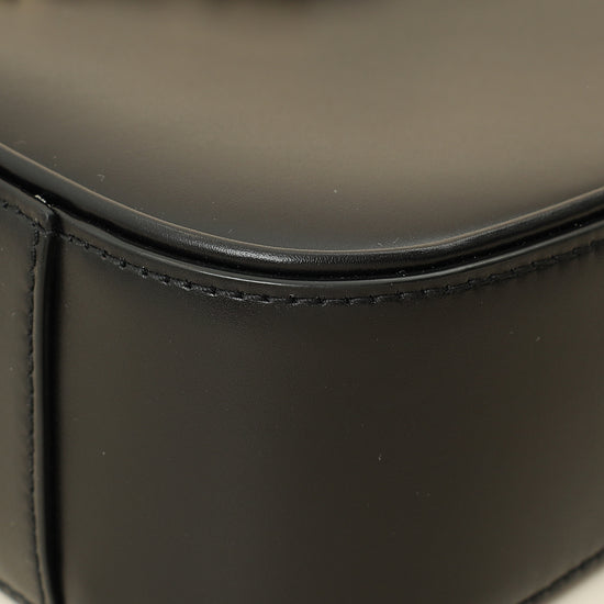 YSL Black LE 5 À 7 Smooth Hobo Bag-YSL-THE CLOSET