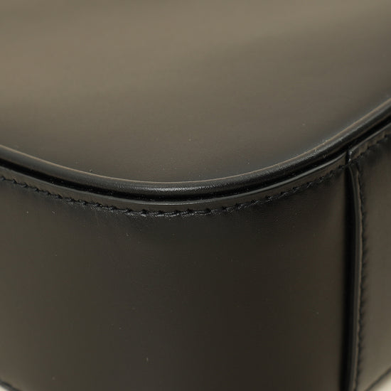 YSL Black LE 5 À 7 Smooth Hobo Bag-YSL-THE CLOSET