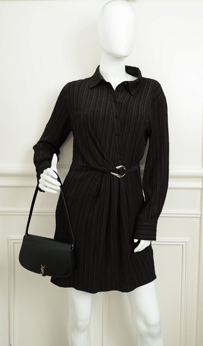 YSL Black Voltaire Mini Shoulder Bag-YSL-THE CLOSET