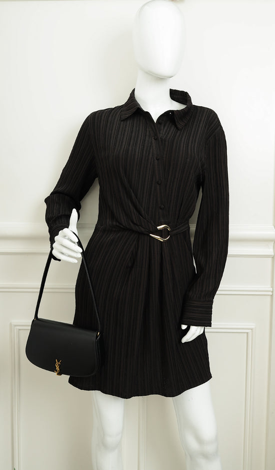 YSL Black Voltaire Mini Shoulder Bag-YSL-THE CLOSET