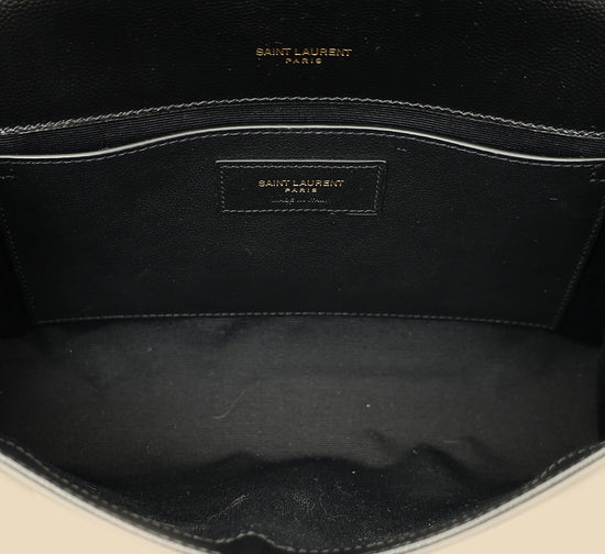 YSL Black Monogram Kate Tassel Medium Shoulder Bag-YSL-THE CLOSET