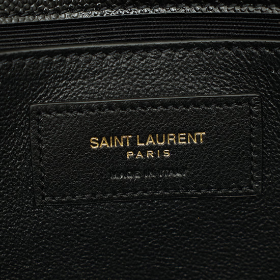 YSL Black Monogram Kate Tassel Medium Shoulder Bag-YSL-THE CLOSET