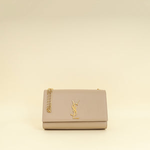 YSL Nude Monogram Kate Shoulder Bag