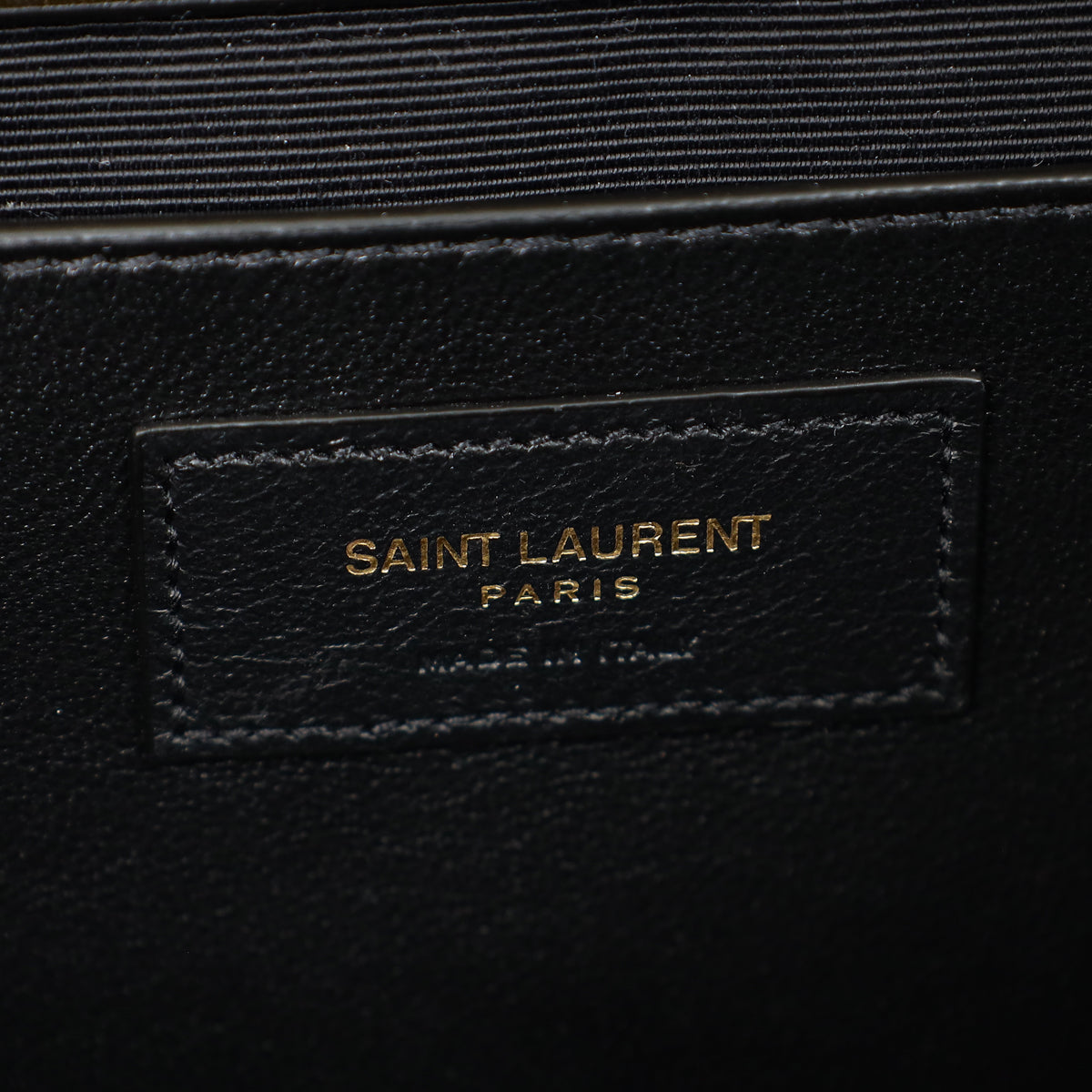 YSL Black Coco Embossed Kate Tassel Medium Shoulder Bag-YSL-THE CLOSET