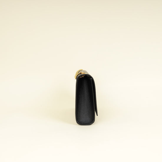 YSL Black Monogram Kate Medium Shoulder Bag-YSL-THE CLOSET