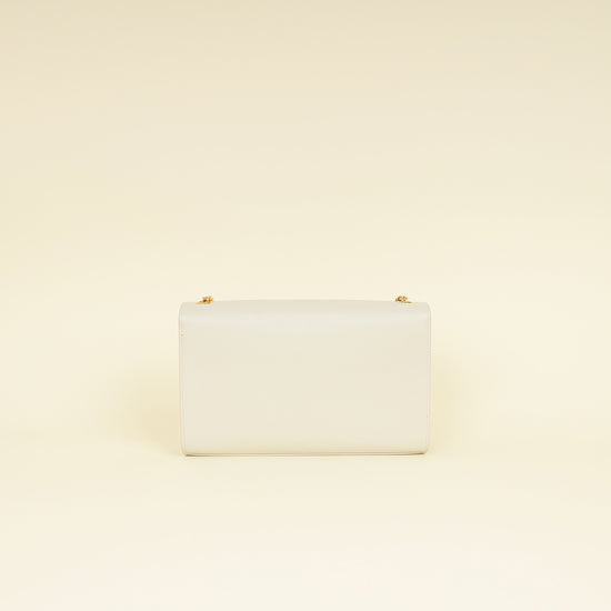 YSL Blanc Vintage Kate Tassel Medium Shoulder Bag-YSL-THE CLOSET