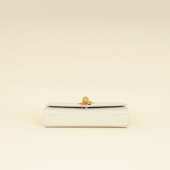 YSL Blanc Vintage Kate Tassel Medium Shoulder Bag-YSL-THE CLOSET