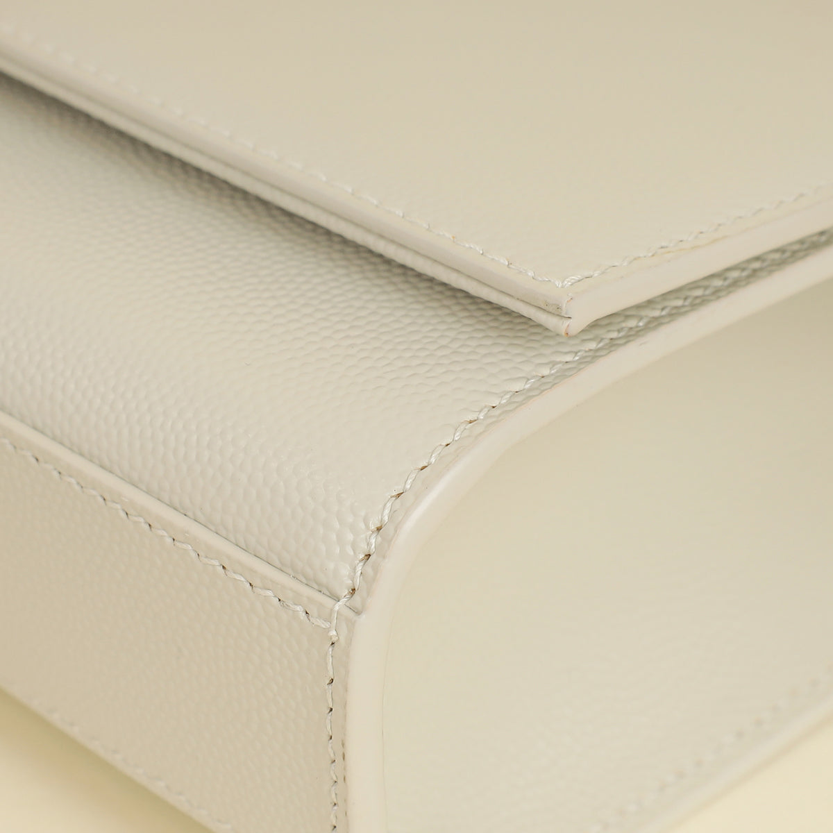 YSL Blanc Vintage Kate Tassel Medium Shoulder Bag-YSL-THE CLOSET