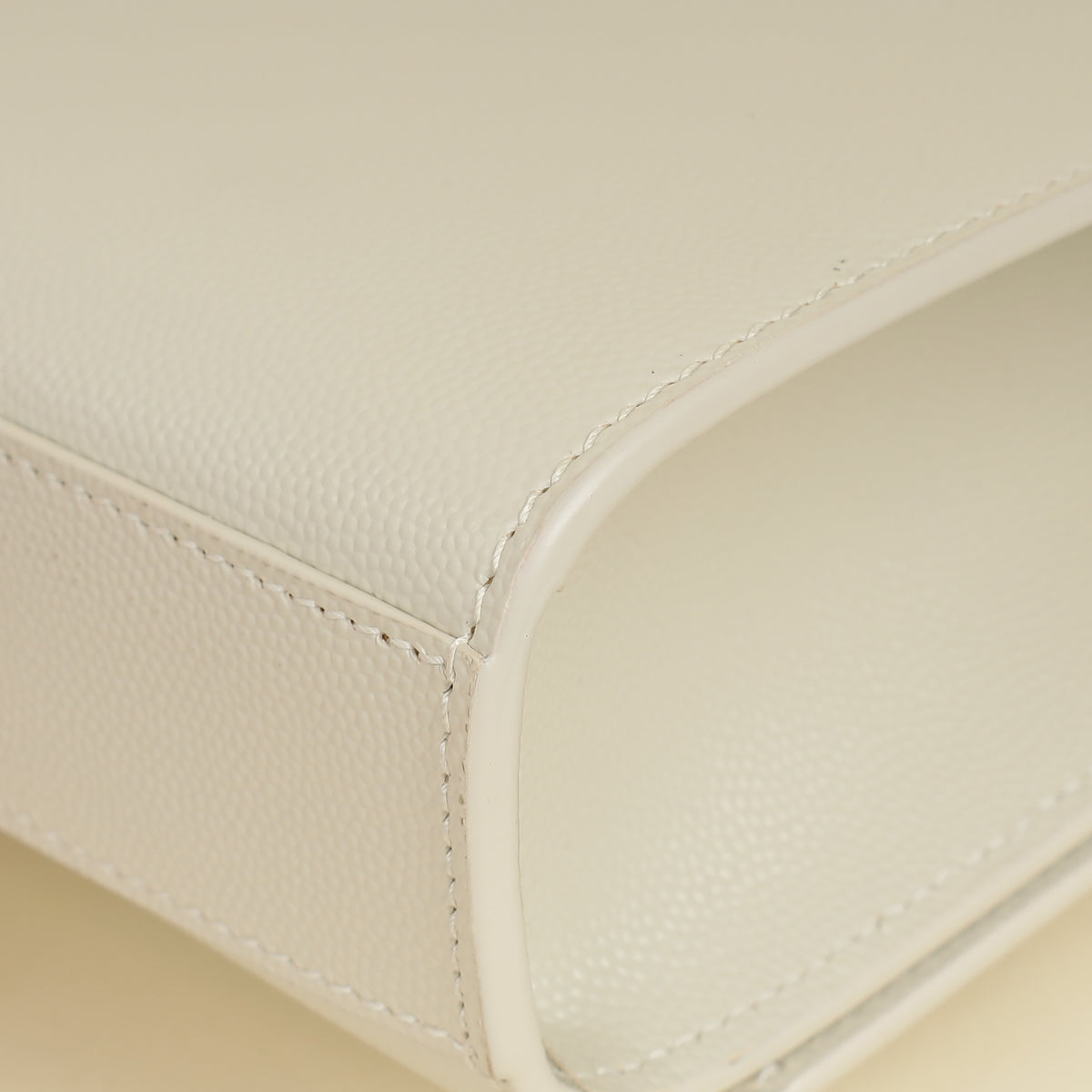 YSL Blanc Vintage Kate Tassel Medium Shoulder Bag-YSL-THE CLOSET