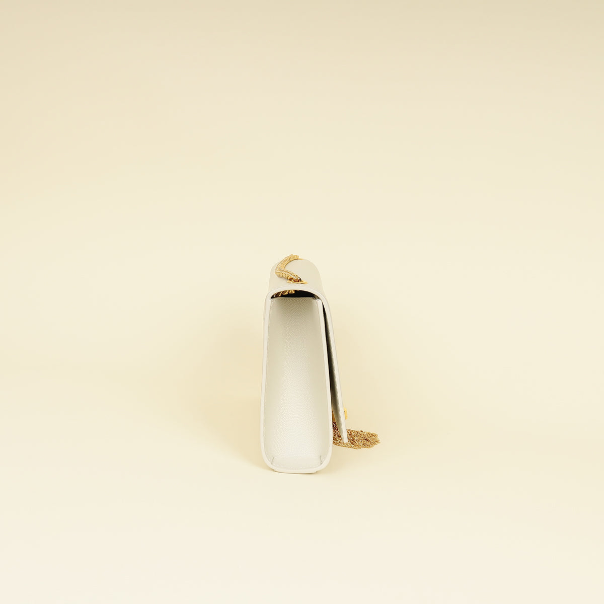 YSL Blanc Vintage Kate Tassel Medium Shoulder Bag-YSL-THE CLOSET