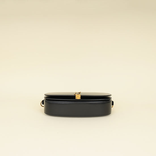 YSL Black Voltaire Top Handle Bag