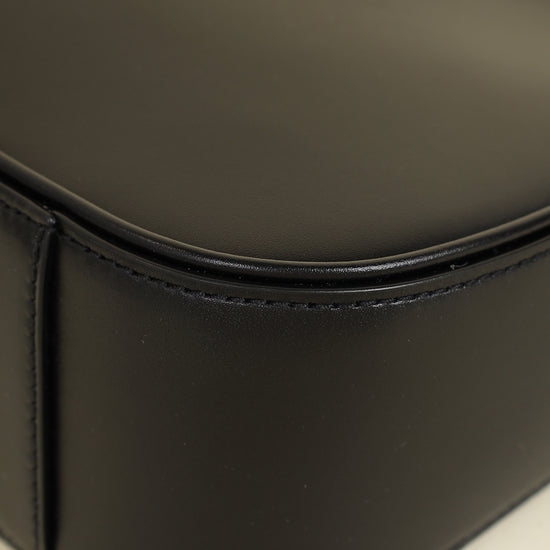 YSL Black LE 5 À 7 Hobo Bag