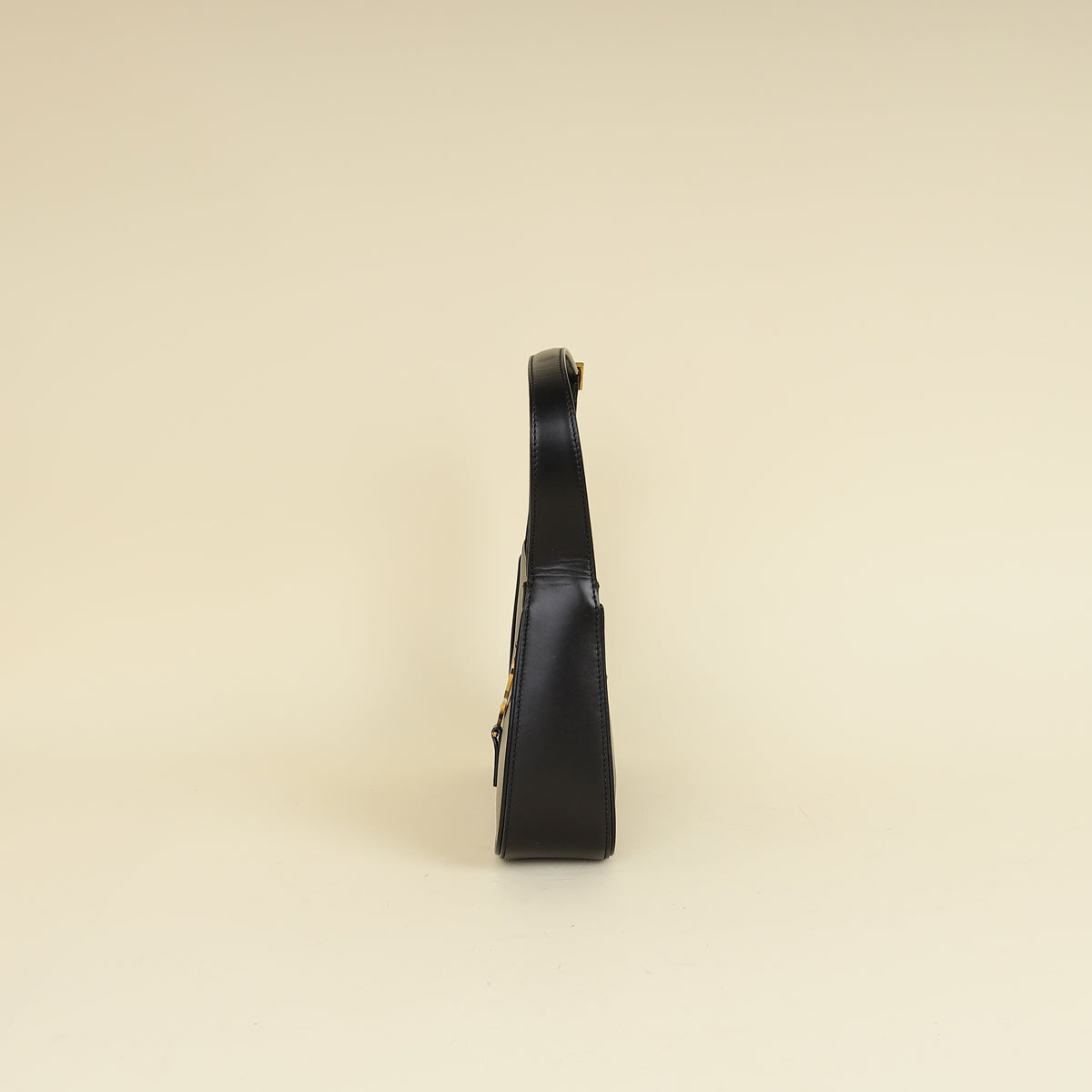 YSL Black LE 5 À 7 Hobo Bag