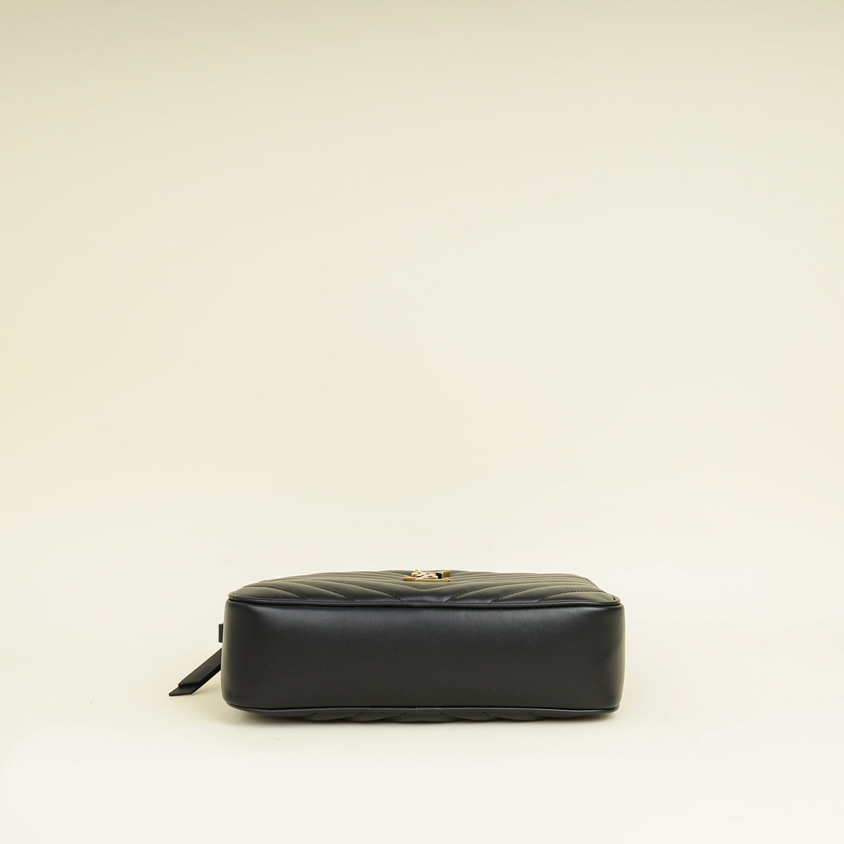 YSL Black Chevron Lou Camera Bag