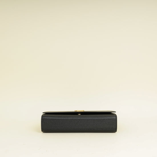 YSL Black Kate Flap Bag