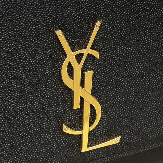 YSL Black Kate Flap Bag