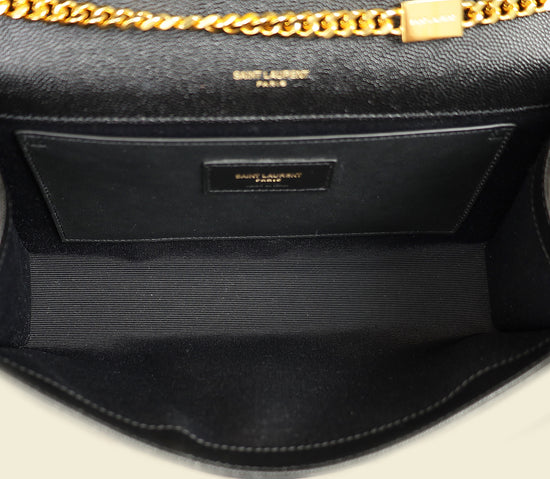 YSL Black Kate Flap Bag
