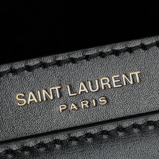 YSL Black Voltaire Top Handle Bag