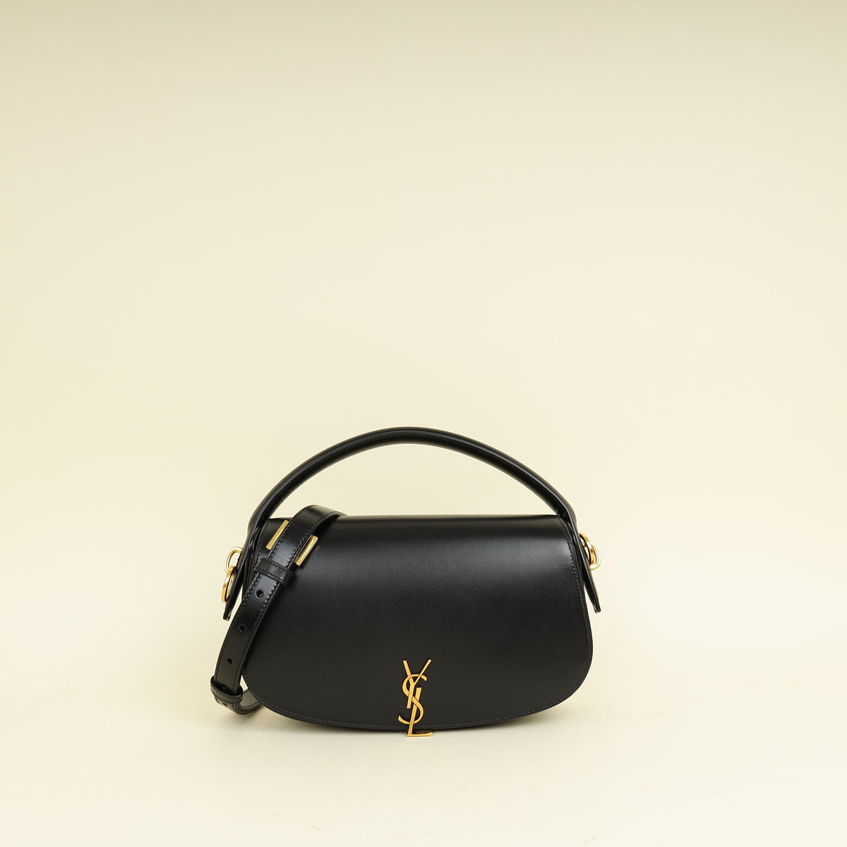YSL Black Voltaire Top Handle Bag