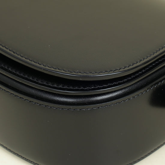 YSL Black Voltaire Top Handle Bag