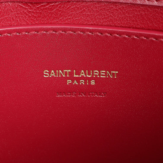 YSL Dark Fuchsia Voltaire Mini Shoulder Bag