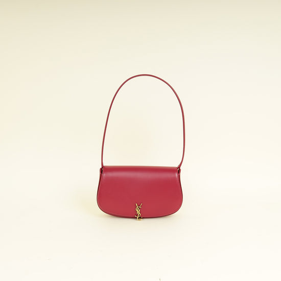 YSL Dark Fuchsia Voltaire Mini Shoulder Bag