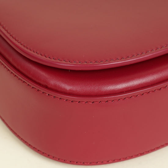 YSL Dark Fuchsia Voltaire Mini Shoulder Bag