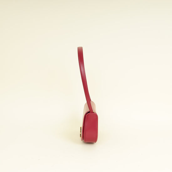 YSL Dark Fuchsia Voltaire Mini Shoulder Bag