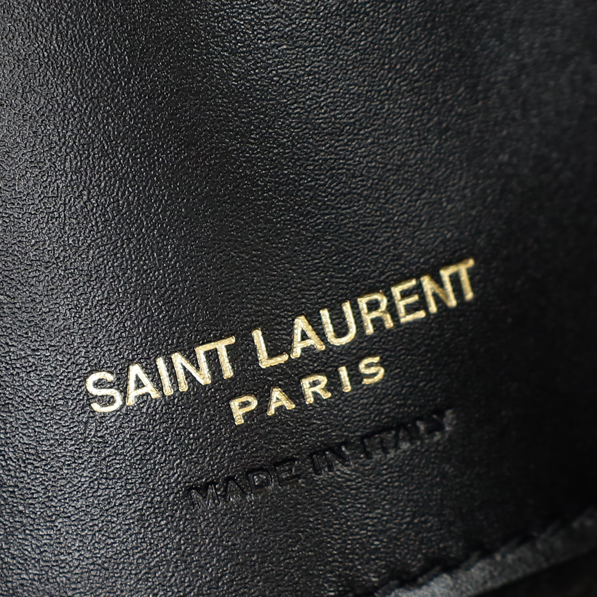 YSL Black Le 37 Small Bucket Bag