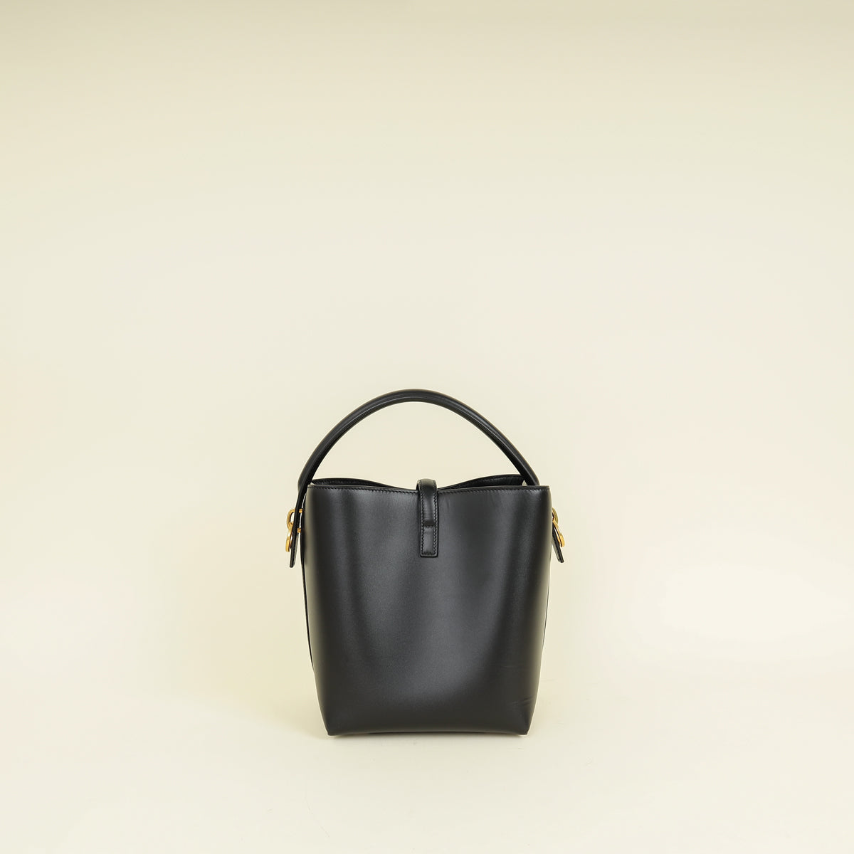 YSL Black Le 37 Small Bucket Bag
